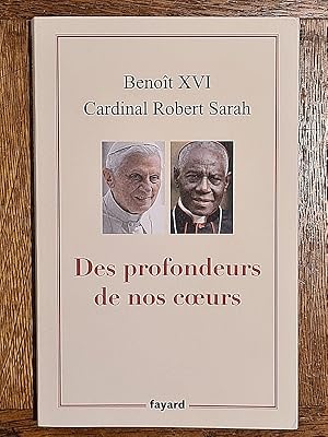 Immagine del venditore per Des profondeurs de nos coeurs. venduto da Librairie Pierre BRUNET