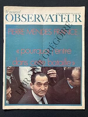 LE NOUVEL OBSERVATEUR-N°236-DU 19 AU 25 MAI 1969-PIERRE MENDES FRANCE