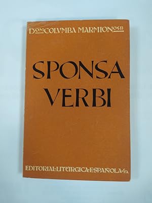 Bild des Verkufers fr SPONSA VERBI. LA VIRGEN CONSAGRADA AL SEOR. zum Verkauf von TraperaDeKlaus