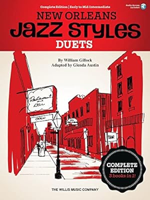 Image du vendeur pour New Orleans Jazz Styles Duets - Complete Edition. Piano or Keyboard. mis en vente par WeBuyBooks