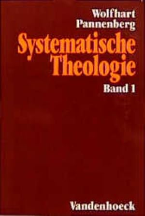 Bild des Verkufers fr Systematische Theologie: Systematische Theologie, 3 Bde. Kt, Bd. 1 zum Verkauf von Versandantiquariat Felix Mcke