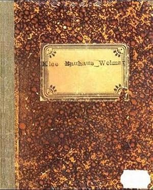 Bild des Verkufers fr Beitrge zur bildnerischen Formlehre: Faksimile des Originalmanuskripts von Paul Klees erstem Vortragszyklus am Bauhaus Weimar 1921/22 zum Verkauf von Versandantiquariat Felix Mcke