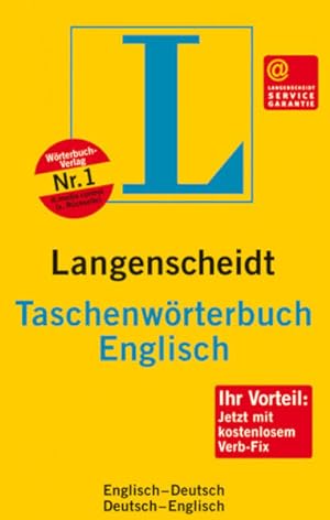 Imagen del vendedor de Langenscheidt Taschenwrterbuch Englisch a la venta por Versandantiquariat Felix Mcke