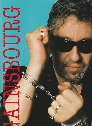 Programmheft GAINSBOURG Tour 1988 ( Serge Gainsbourg ) Programme