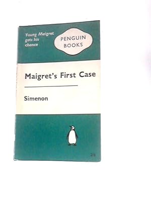 Bild des Verkufers fr Maigret's First Case zum Verkauf von World of Rare Books