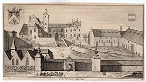 Antique Print-CASTLE-JAUCHE-BELGIUM-CASTELLUM-Harrewijn-le Roy-c. 1700