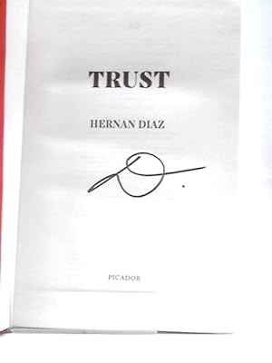 Seller image for Trust for sale by World of Rare Books