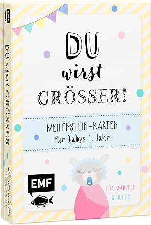 Du wirst groesser! Meilenstein-Karten für Babys 1. Jahr