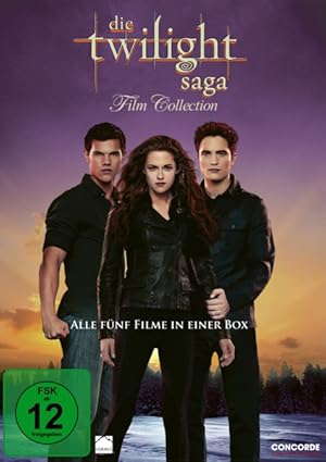 Bild des Verkufers fr Die Twilight Saga 1-5 - Film Collection zum Verkauf von moluna