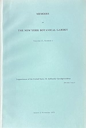 Leguminosae of the United States: II. Subfamily Caesalpinoideae