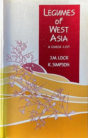 Legumes of West Asia: a check-list