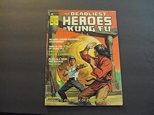 Deadliest Heroes Of Kung Fu #1 '75 Bronze Age Marvel Comics BW Magazine