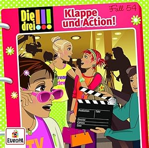 Bild des Verkufers fr Die drei !!! 54: Klappe und Action!, 1 Audio-CD zum Verkauf von moluna