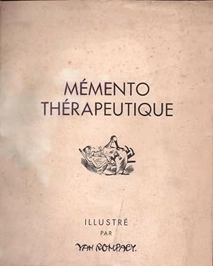 Memento thérapeutique illustré par Van Rompaey