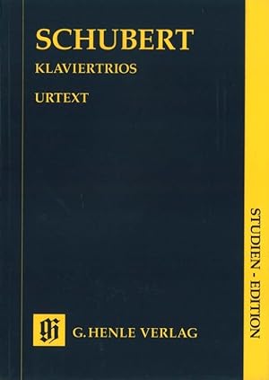 Image du vendeur pour Klaviertrios, Klavier, Violine und Violoncello, Partitur mis en vente par moluna