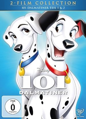 Seller image for 101 Dalmatiner 1+2, 2 DVDs for sale by moluna
