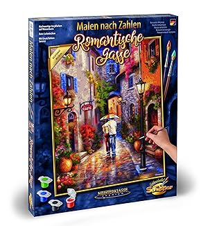 Schipper Malen Nach Zahlen 609130788 - Romantische Gasse, 40x50 cm