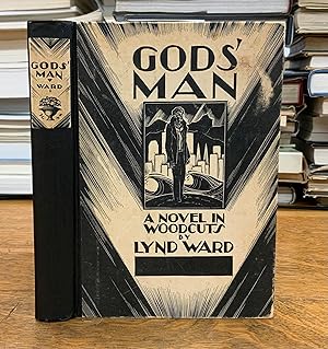 Imagen del vendedor de 1930 Gods' Man: A Wordless Novel in Woodcuts by Lynd Ward - 3rd Printing a la venta por ROBIN RARE BOOKS at the Midtown Scholar