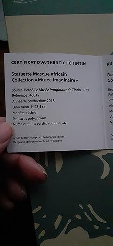 le masque africain objets du mythe