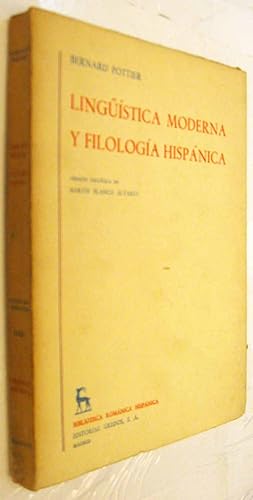 Image du vendeur pour (S1) - LINGUISTICA MODERNA Y FILOLOGIA HISPANICA mis en vente par UNIO11 IMPORT S.L.