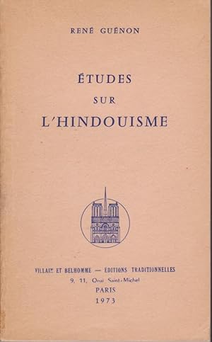 Etudes sur l'Hindouisme