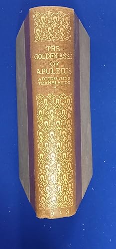 Seller image for The Golden Asse of Apuleius. for sale by Wykeham Books