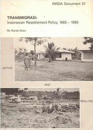 Bild des Verkufers fr Transmigrasi : Indonesian Resettlement Policy, 1965-1985. Myths and realities zum Verkauf von Antiquariaat van Starkenburg