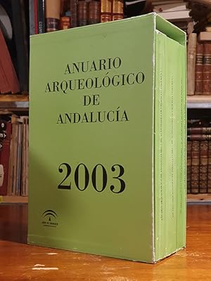 ANUARIO ARQUEOLOGICO DE ANDALUCÍA. Año 2002. 4 Tomos.