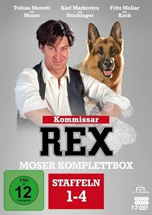 Bild des Verkufers fr Kommissar Rex - Moser Komplettbox, 12 DVD zum Verkauf von moluna