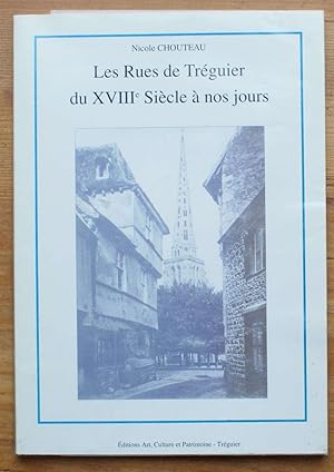 Les rues de Tréguier du XVIIIe siècle à nos jours