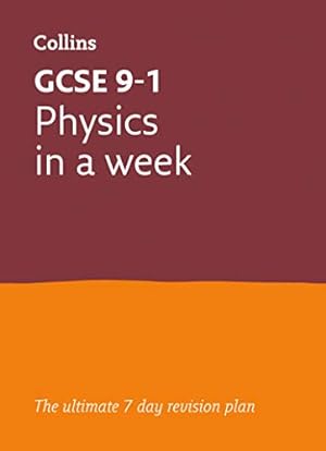 Seller image for Letts GCSE 9-1 Revision Success GCSE Physics In a Week [Soft Cover ] for sale by booksXpress