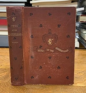 1892 Tess of the d'Urbervilles: A Pure Woman Illus. - Thomas Hardy, 1st Am. Ed.