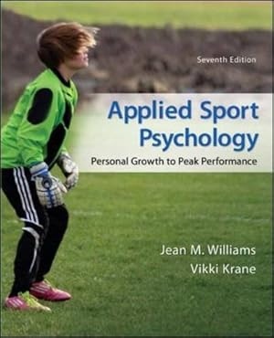 Immagine del venditore per Applied Sport Psychology: Personal Growth to Peak Performance by Williams Professor, Jean M., Krane, Vikki [Paperback ] venduto da booksXpress