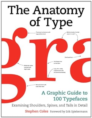 Immagine del venditore per The Anatomy of Type: A Graphic Guide to 100 Typefaces by Stephen Coles [Hardcover ] venduto da booksXpress