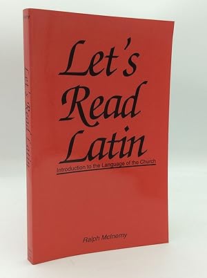 Seller image for LET'S READ LATIN: Introduction to the Language of the Church for sale by Kubik Fine Books Ltd., ABAA