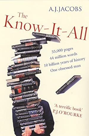 Imagen del vendedor de Know-It-All: One Man's Humble Quest to Become the Smartest Person in the World [Soft Cover ] a la venta por booksXpress