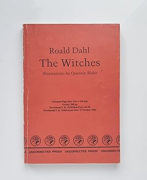 Seller image for The Witches - A PROOF COPY - INSCRIBED BY THE AUTHOR for sale by West Hull Rare Books - P.B.F.A.