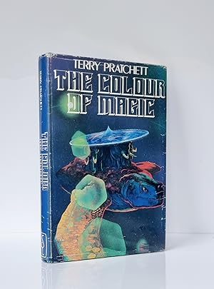 Bild des Verkufers fr The Colour of Magic - A LIGHTLY READ EX- LIBRARY COPY zum Verkauf von West Hull Rare Books - P.B.F.A.