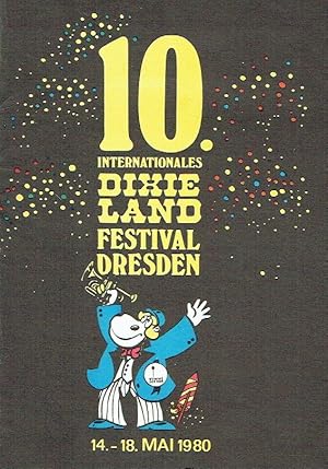 Dixieland-Festival Dresden 1980 Programmheft