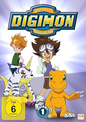 Digimon Adventure. Staffel.1.1, 3 DVD