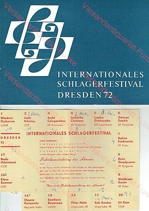Internationales Schlagerfestival Dresden 72
