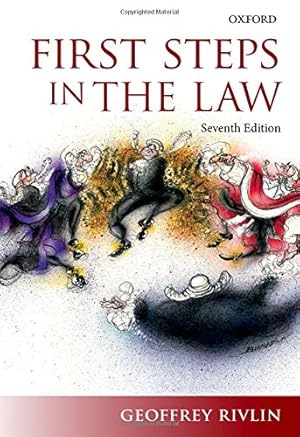 Seller image for First Steps in the Law by Rivlin, Geoffrey [Paperback ] for sale by booksXpress