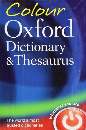 Imagen del vendedor de Colour Oxford Dictionary & Thesaurus by oxford university press [Flexibound ] a la venta por booksXpress