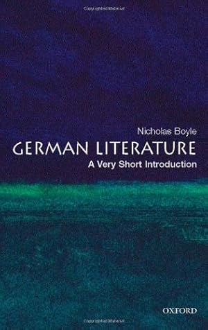 Immagine del venditore per German Literature: A Very Short Introduction by Boyle, Nicholas [Paperback ] venduto da booksXpress