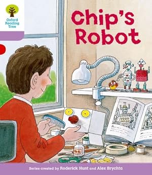 Seller image for Oxford Reading Tree: Level 1+: More First Sentences B: Chip's Robot by Hunt, Roderick [Paperback ] for sale by booksXpress