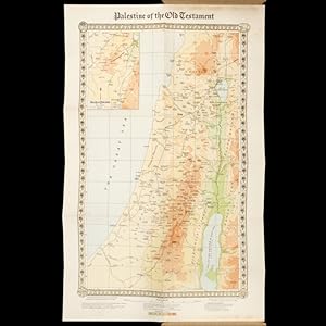 Bild des Verkufers fr [MAP] Palestine of the Old Testament. zum Verkauf von Douglas Stewart Fine Books