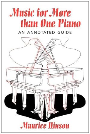 Bild des Verkufers fr Music for More than One Piano: An Annotated Guide by Hinson, Maurice [Paperback ] zum Verkauf von booksXpress