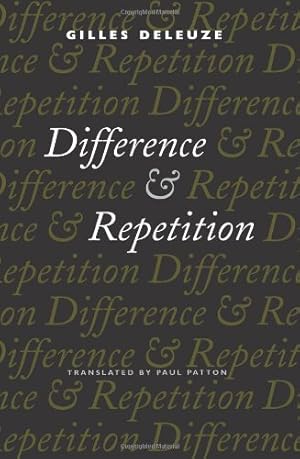 Seller image for Difference and Repetition by Deleuze, Gilles [Paperback ] for sale by booksXpress