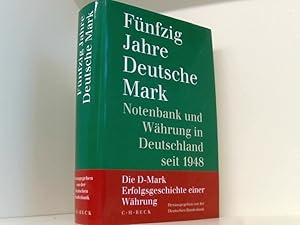 Bild des Verkufers fr Fnfzig Jahre Deutsche Mark: Notenbank und Whrung in Deutschland seit 1948 Buch. zum Verkauf von Book Broker
