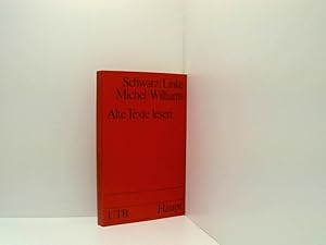 Imagen del vendedor de Alte Texte lesen : textlinguistische Zugnge zur lteren deutschen Literatur. textlinguistische Zugnge zur lteren deutschen Literatur a la venta por Book Broker